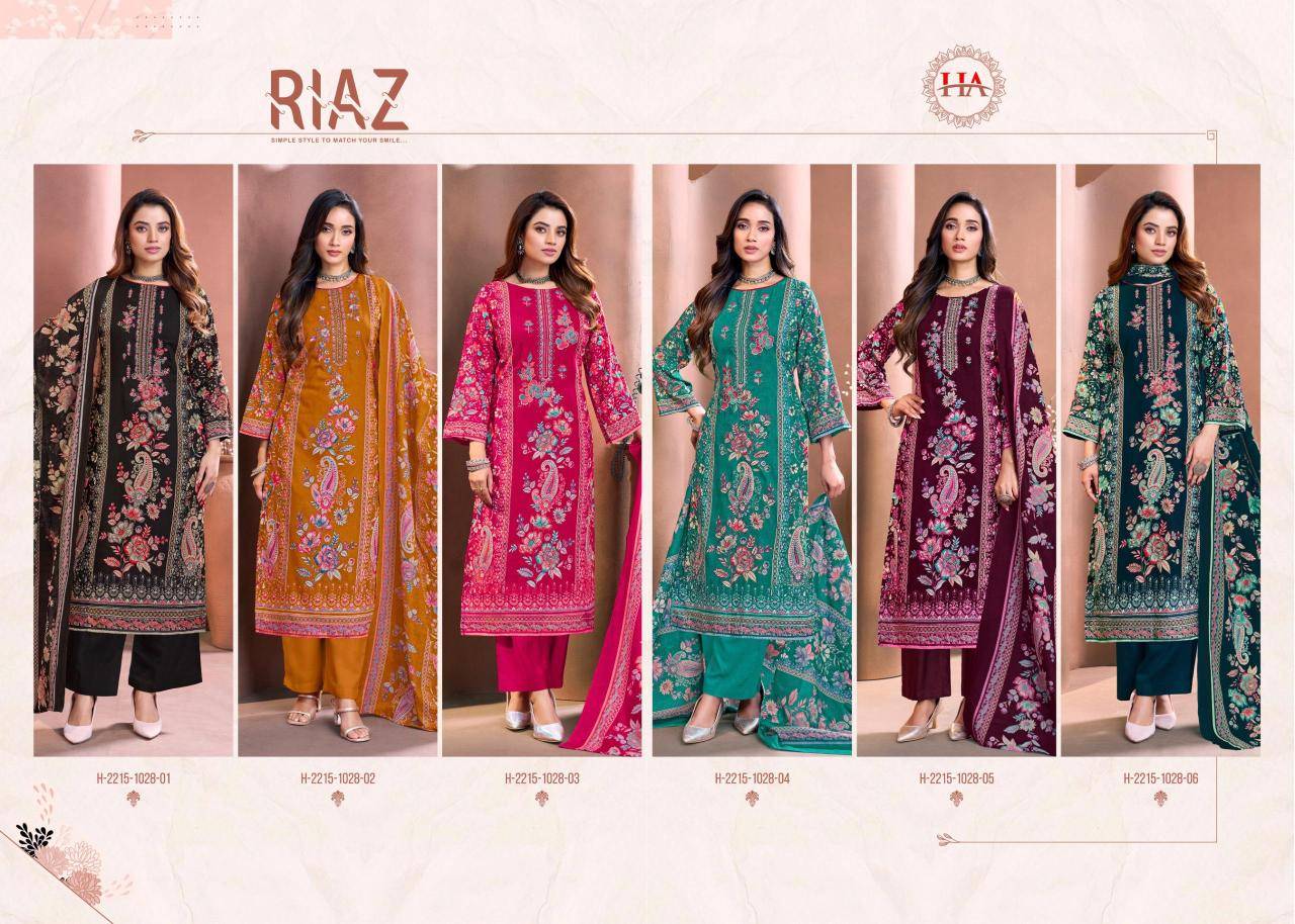 Alok suit riaz Unstitched dress materials